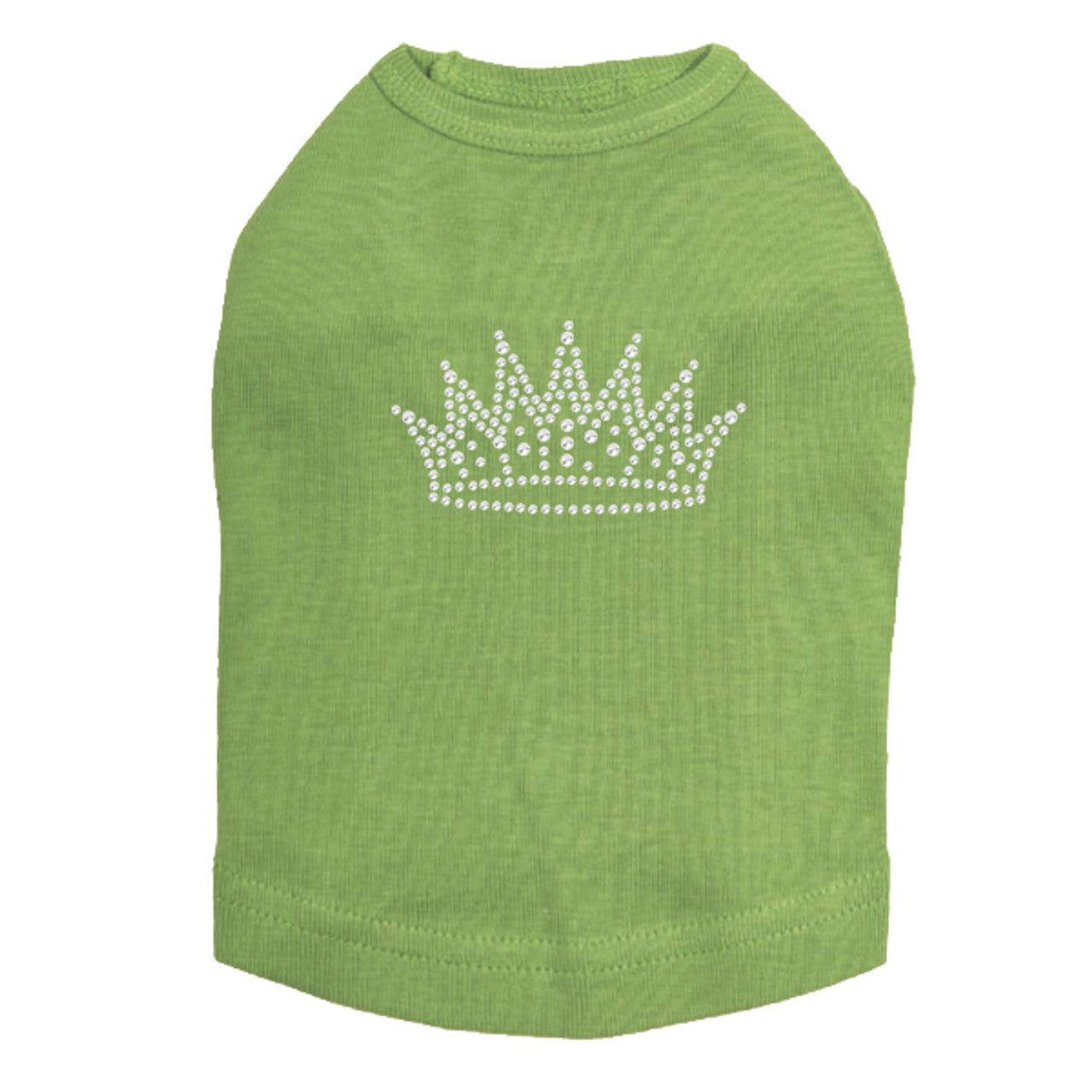 Crown 2 (Rhinestones) - Dog Tank