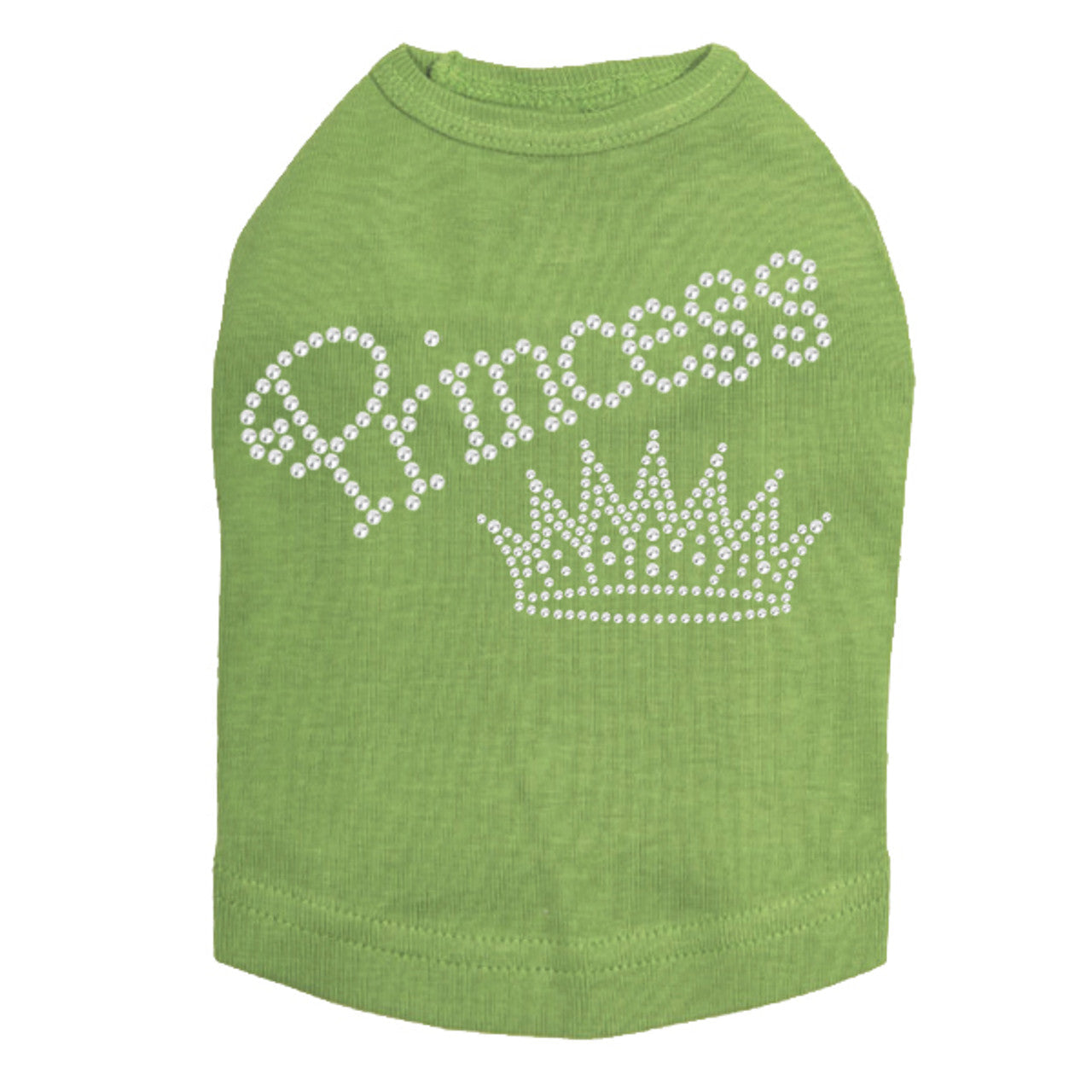 Crown 2 (Rhinestones) - Dog Tank