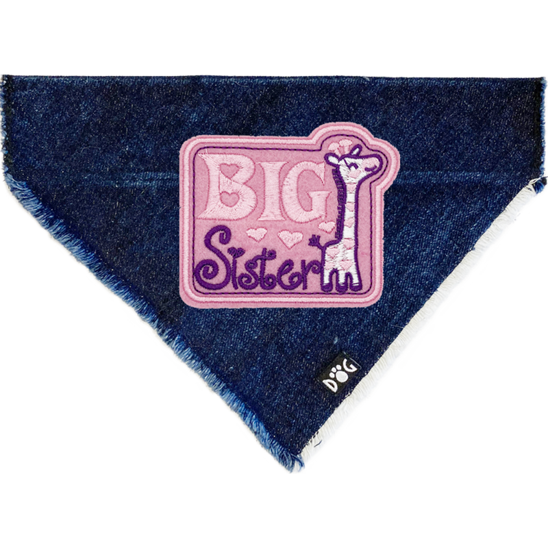 Big Sister Denim Bandana