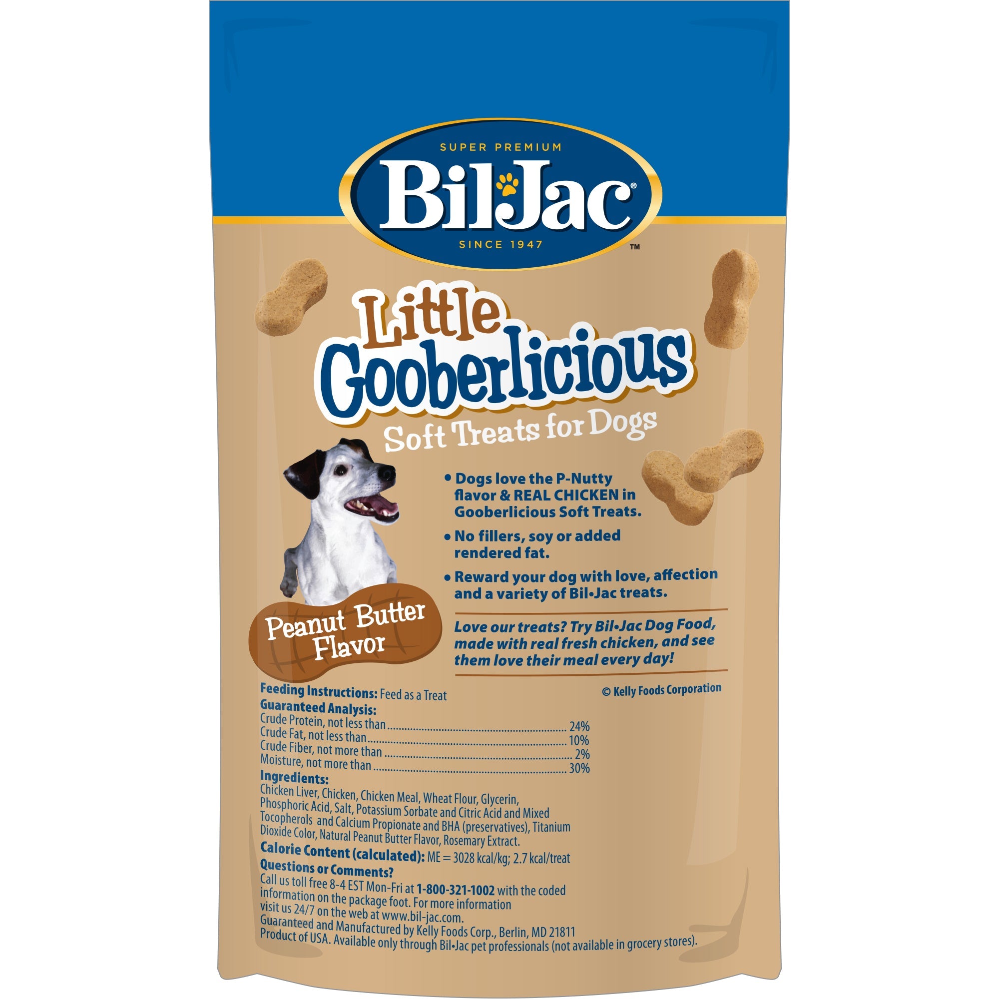 Bil-Jac Little Gooberlicious Soft Dog Treats (4oz) - HT Animal Supply