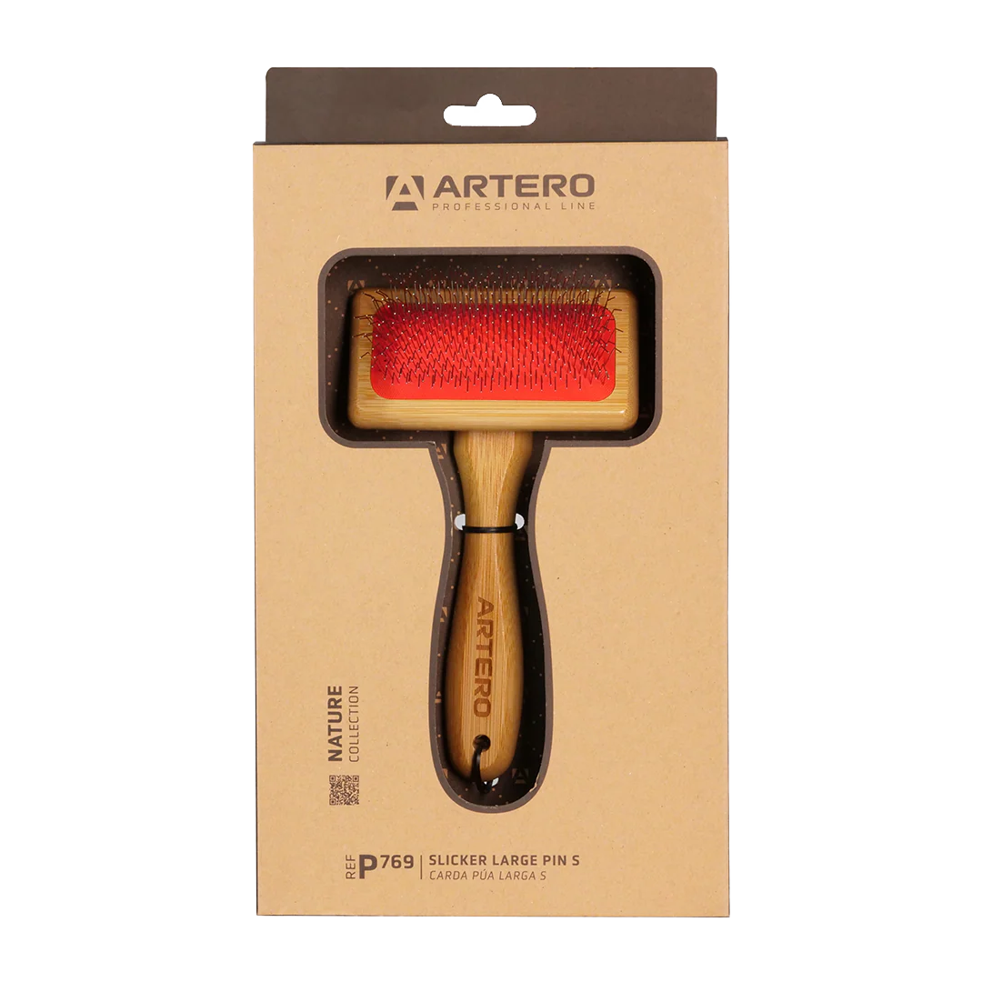 Nature Collection Long Pin Slicker Brush Small by Artero
