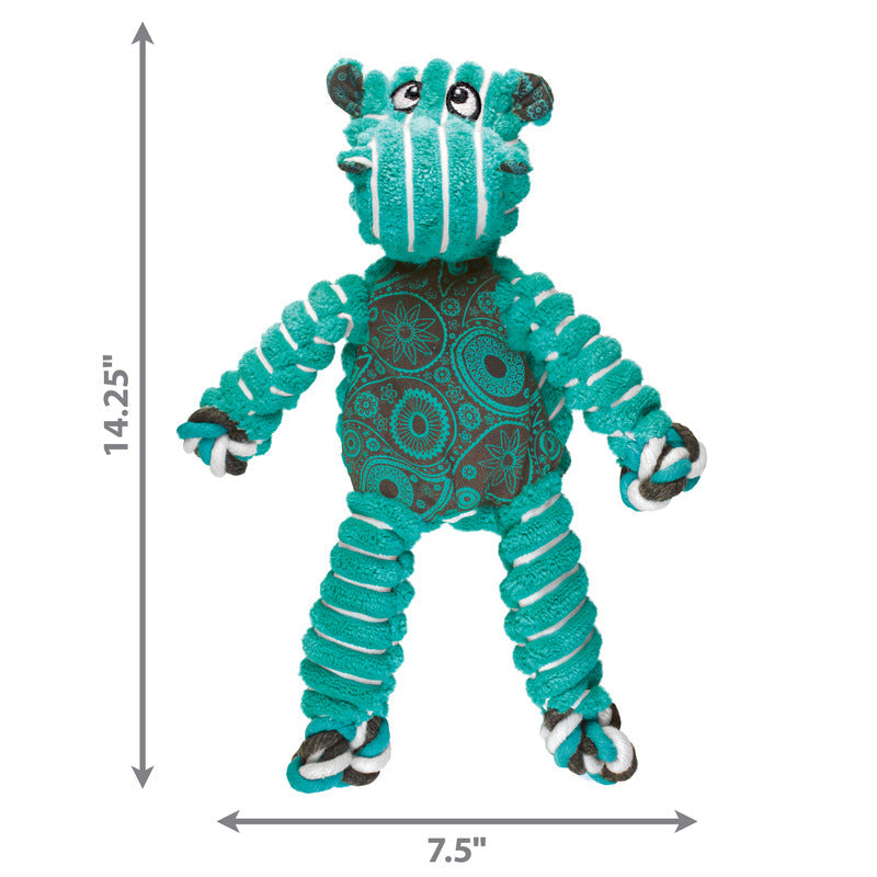 Kong Floppy Knots Hippo - HT Animal Supply