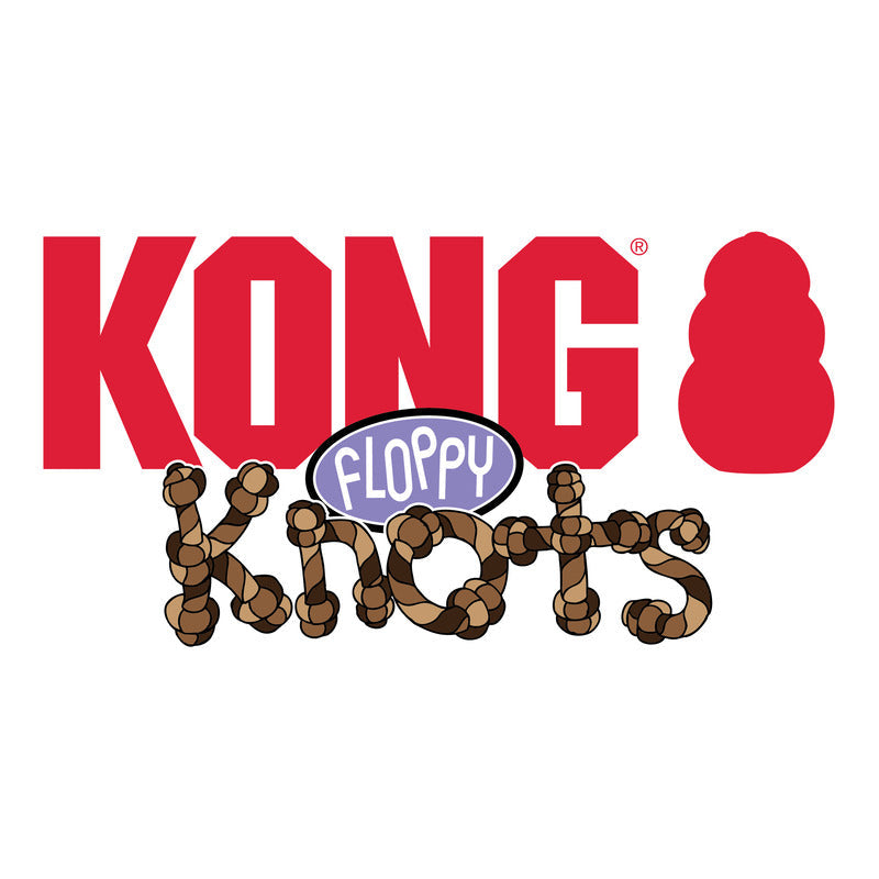 Kong Floppy Knots Hippo - HT Animal Supply