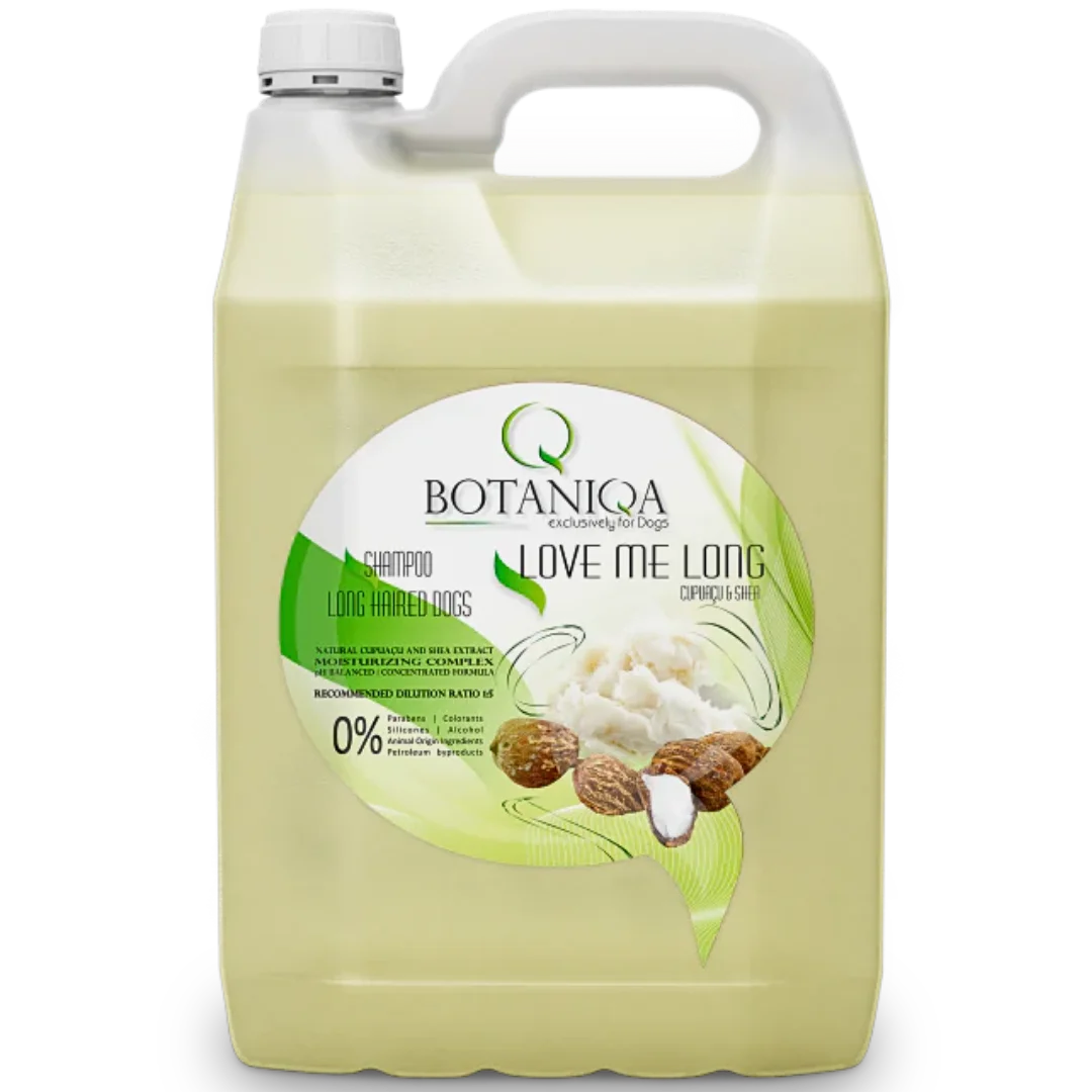 Botaniqa Dog Love Me Long Cupuacu and Shea Shampoo Gallon