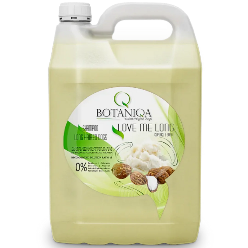 Botaniqa Dog Love Me Long Cupuacu and Shea Shampoo Gallon