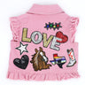 Love My Horse Kids Denim Vest