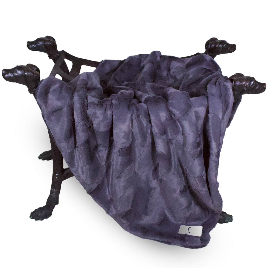 Hello Doggie Luxe Taupe Dog Blanket