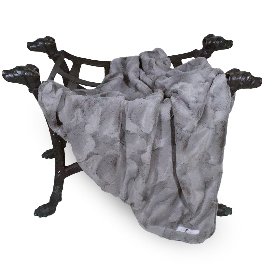 Hello Doggie Luxe Taupe Dog Blanket