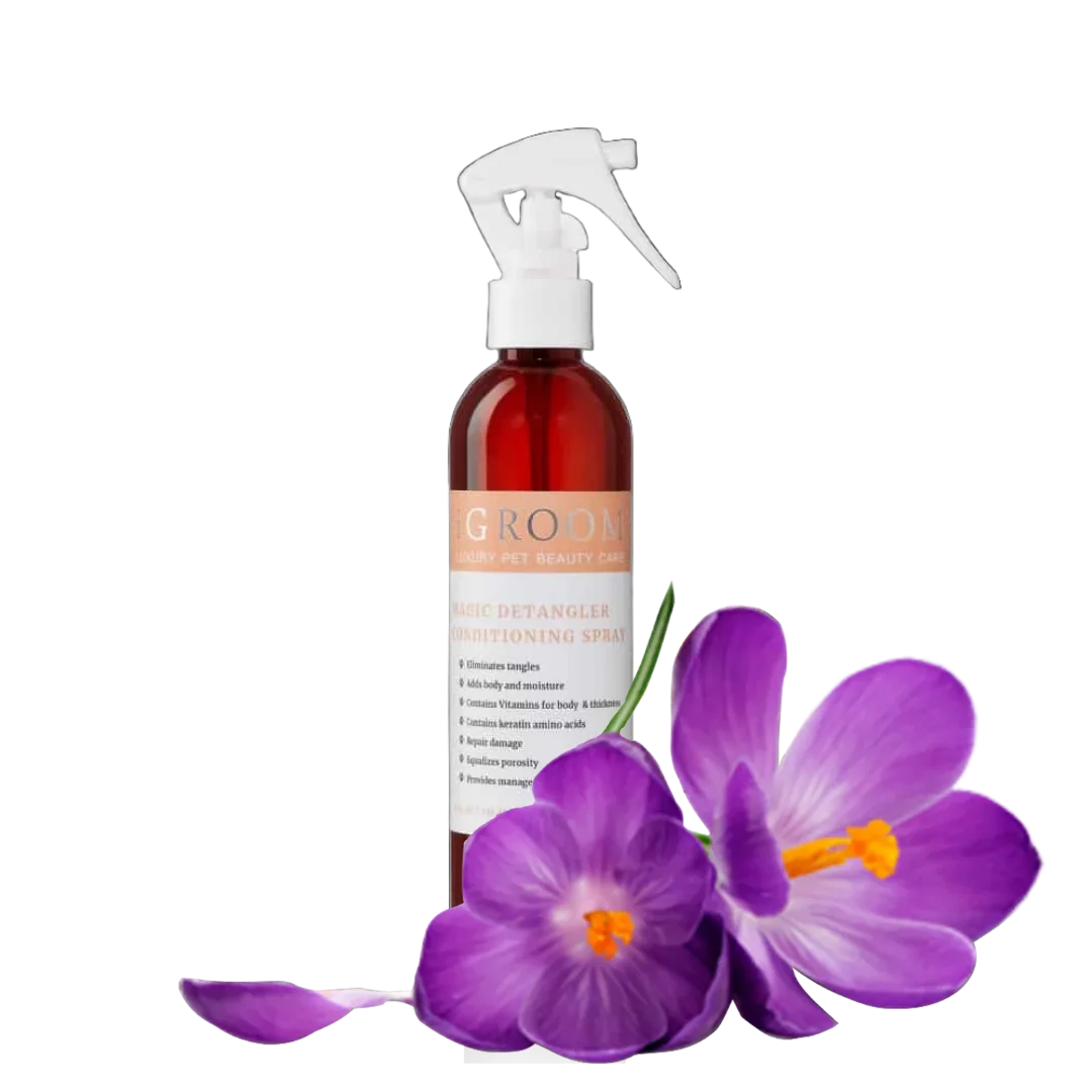 Magic Detangling Spray with Fragrance 8oz by iGroom