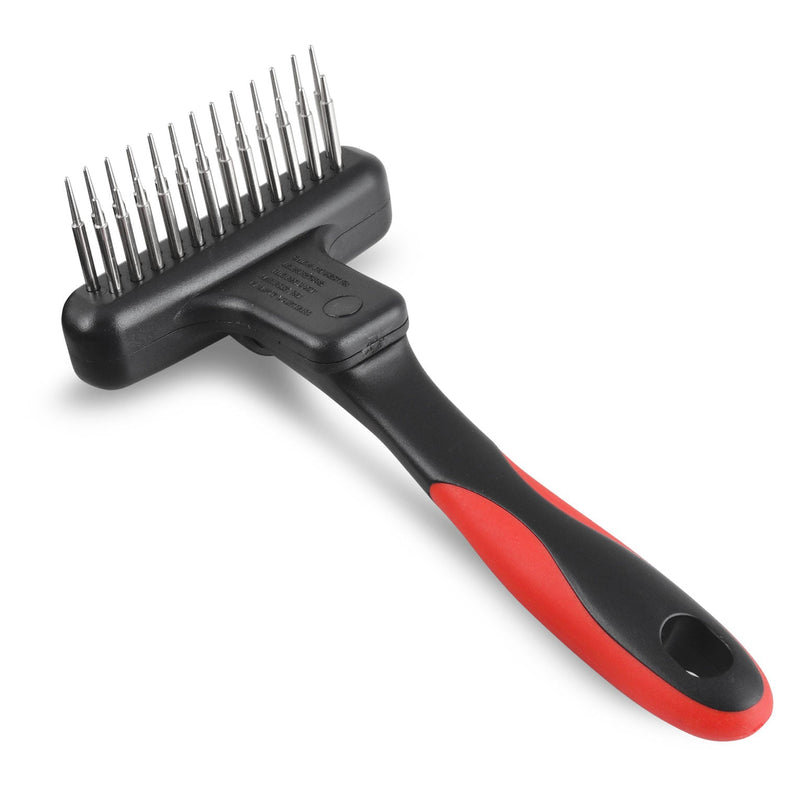 Jeffers Magic Spring Undercoat Rake for Pet Grooming