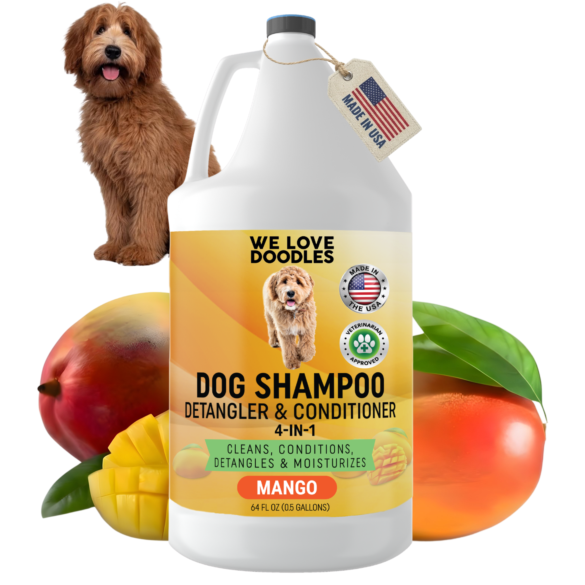 Dog Shampoo Half-Gallon Lavender