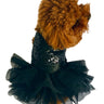 Marilyn Dog Tutu Dress, Black Sequins