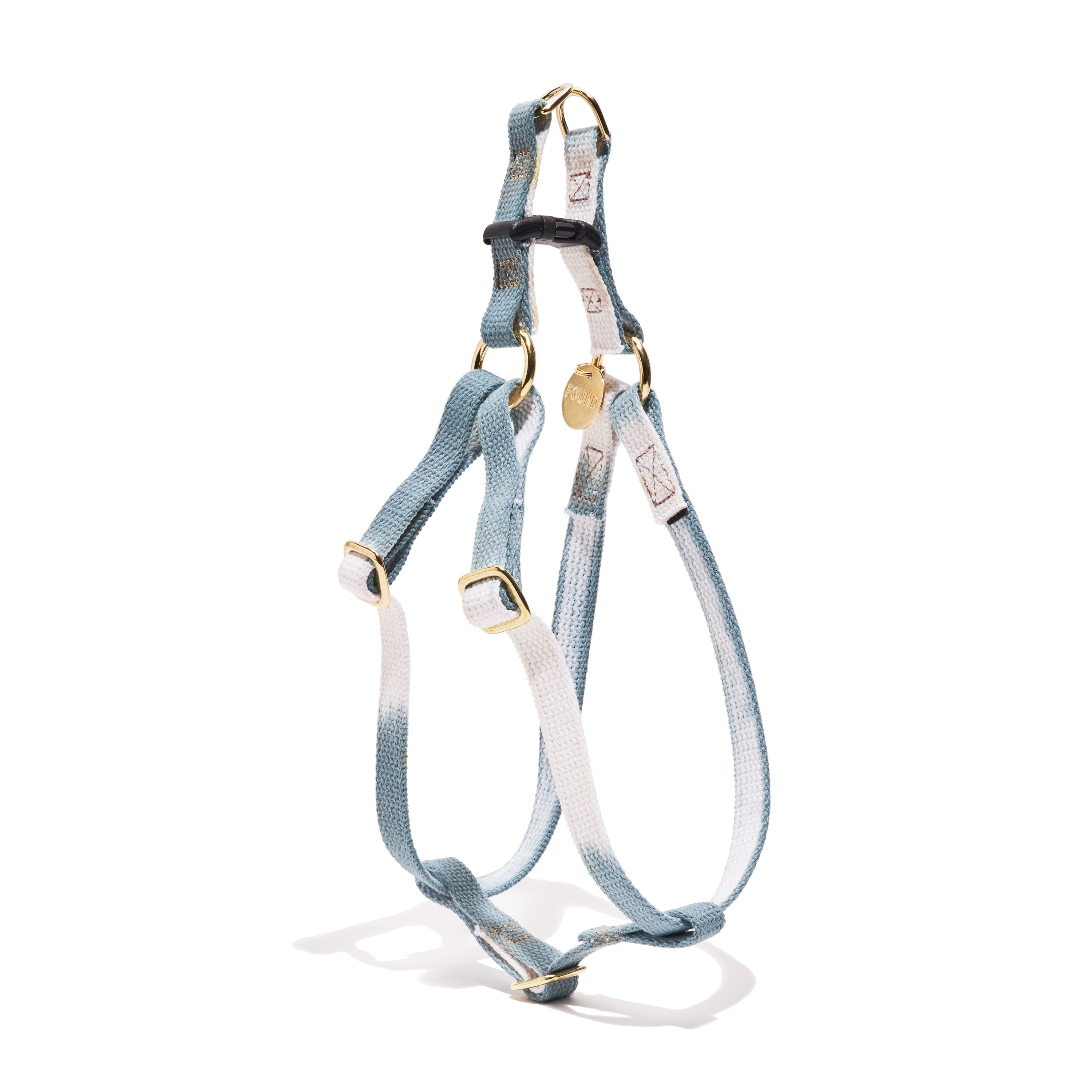 Marine Green Cotton Cat & Dog Harness – Adjustable, Durable & Stylish Pet Harness | Found My Animal