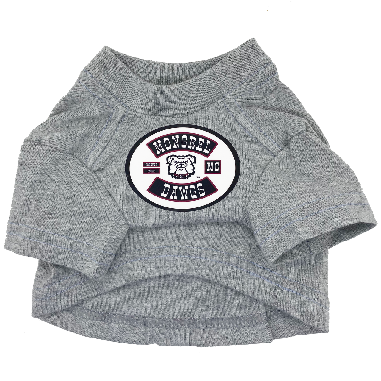 Mongrel Dawgs MC Logo dog shirt