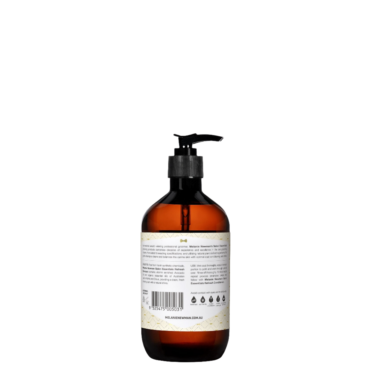 Refresh Shampoo 500ml by Melanie Newman