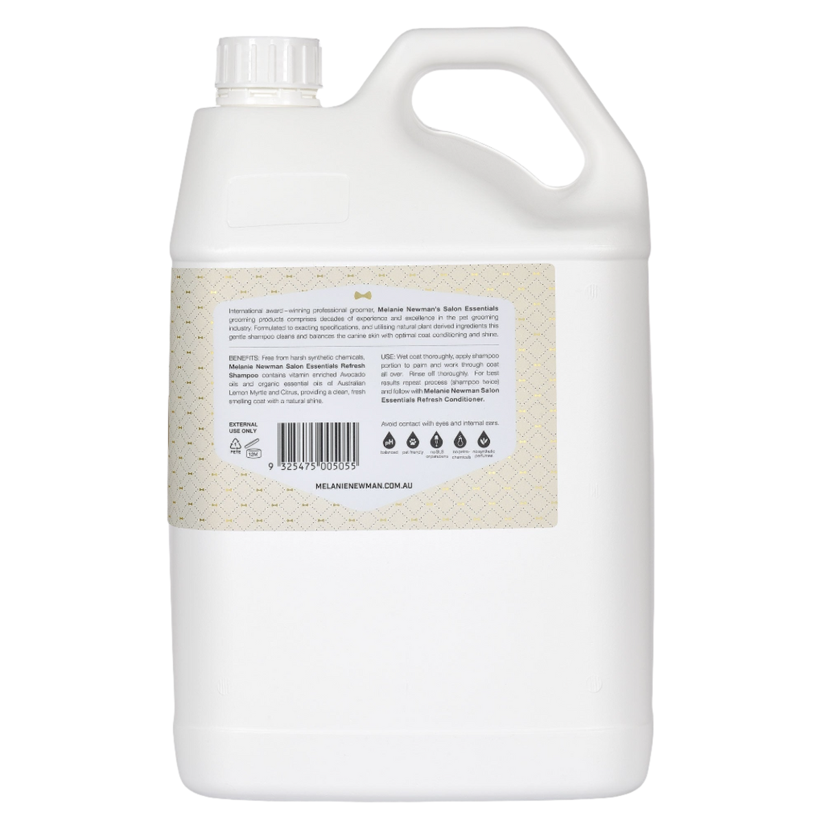 Refresh Shampoo 5L by Melanie Newman