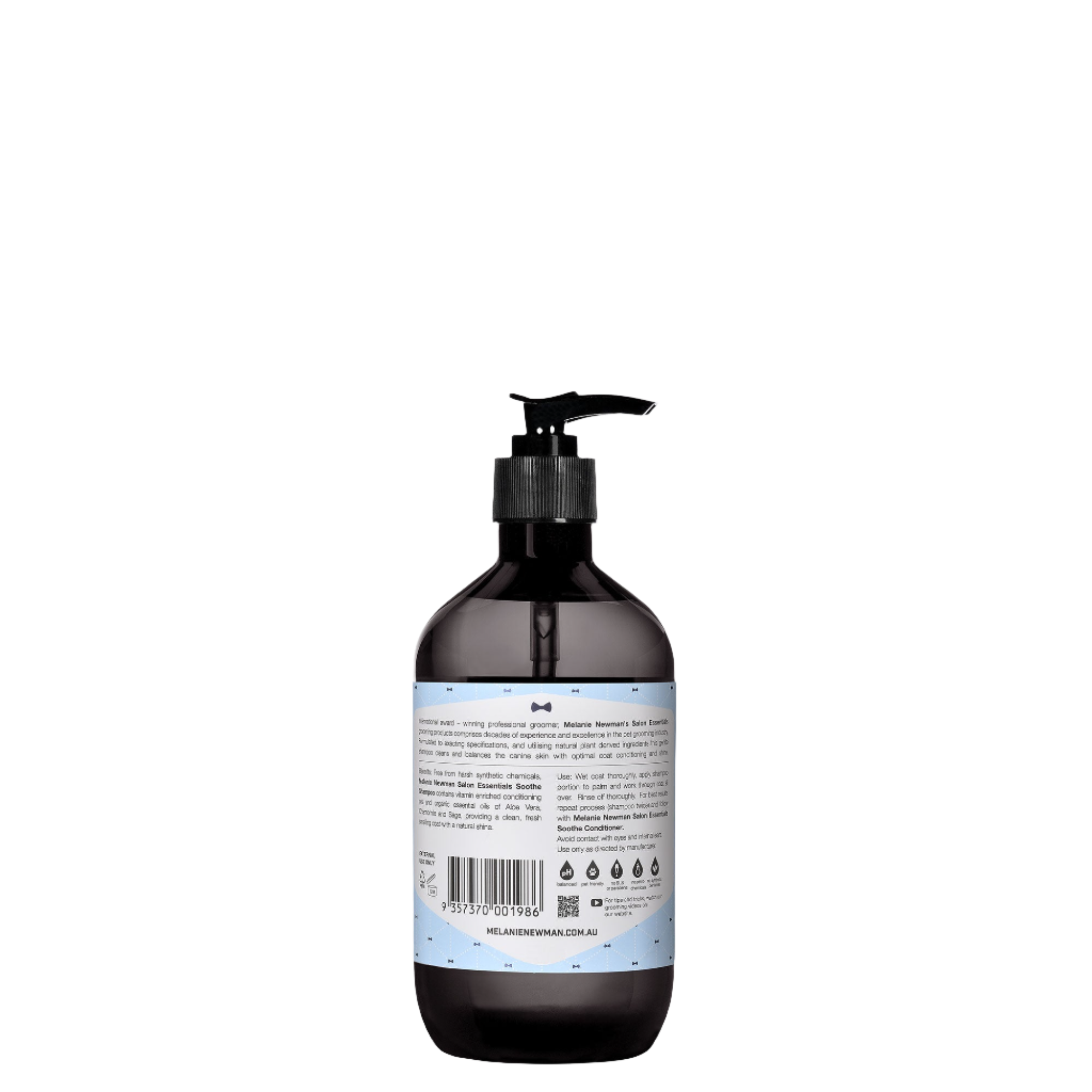 Soothe Shampoo 500ml by Melanie Newman