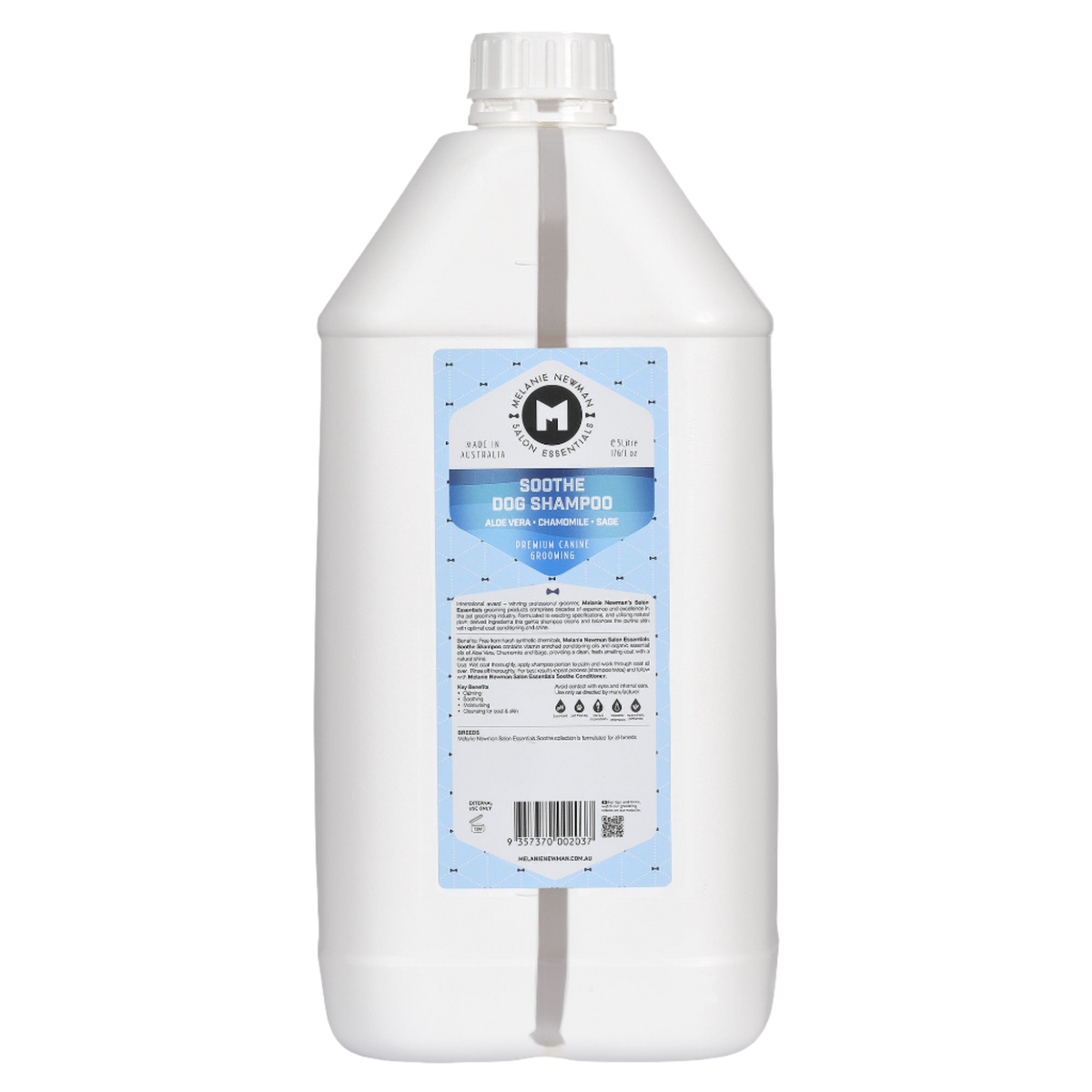 Soothe Shampoo 5L by Melanie Newman