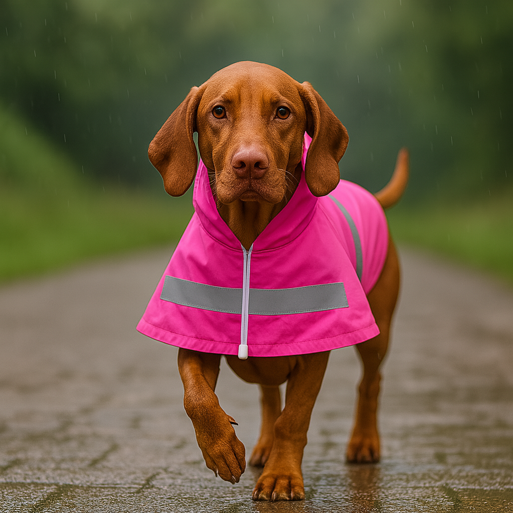 Parisian Pet Pink Raincoat