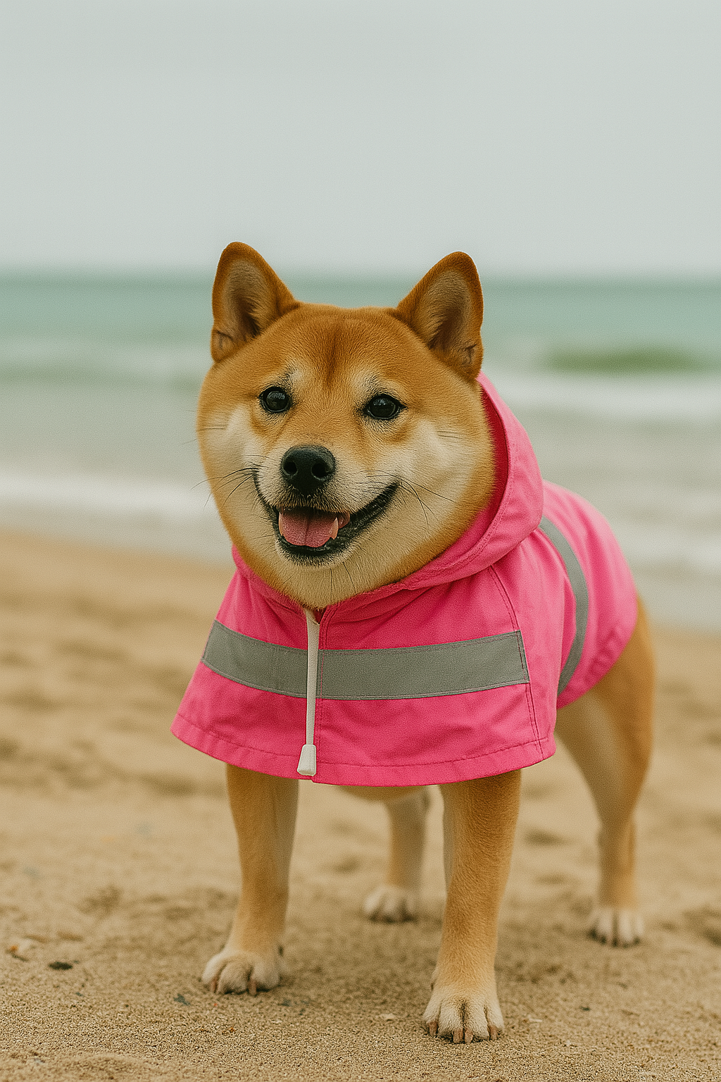 Parisian Pet Pink Raincoat