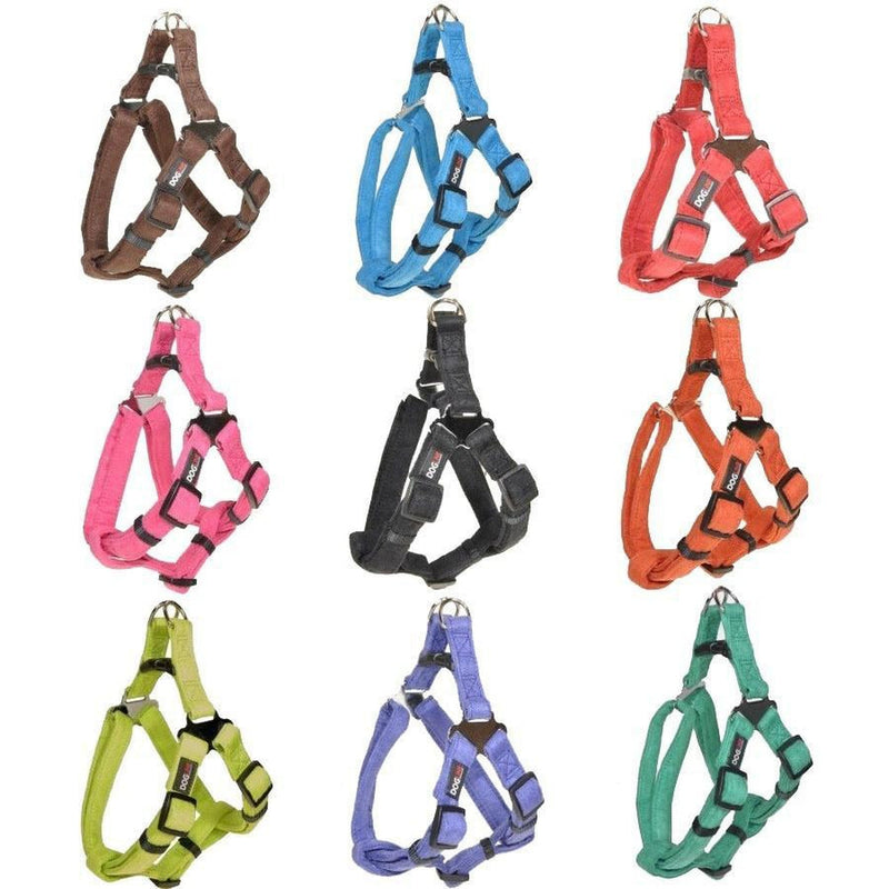 Dogline Comfort Microfiber Flat Step-In Dog Harness