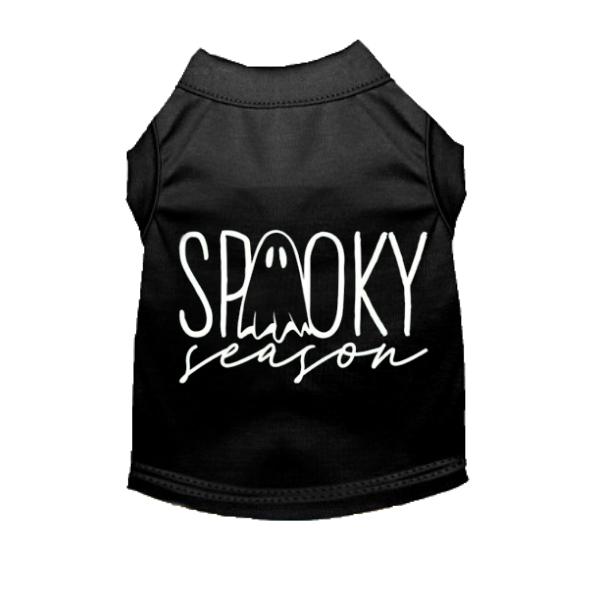 Midnight Spooky Season Dog T-Shirt