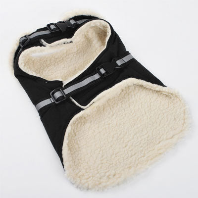 DOGO Military Shearling Dog Coat