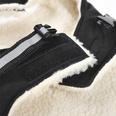 DOGO Military Shearling Dog Coat