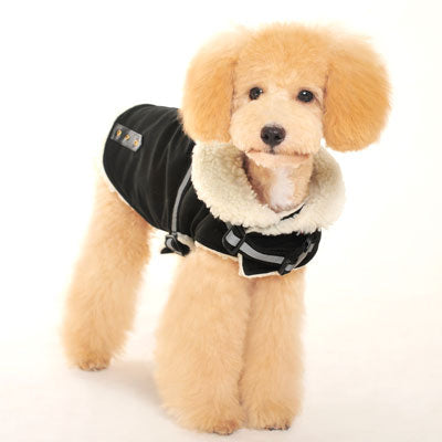 DOGO Military Shearling Dog Coat