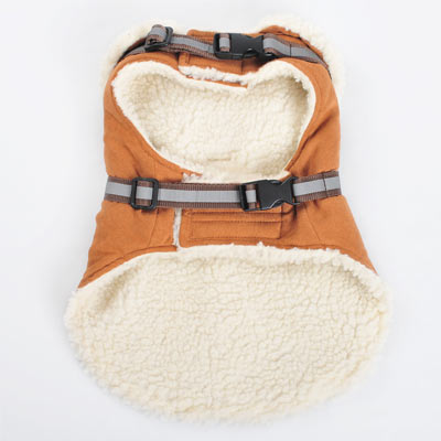 DOGO Military Shearling Dog Coat
