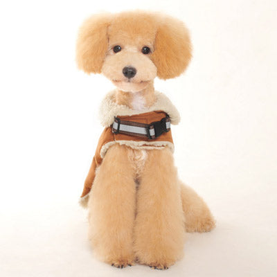 DOGO Military Shearling Dog Coat