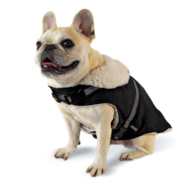 DOGO Military Shearling Dog Coat