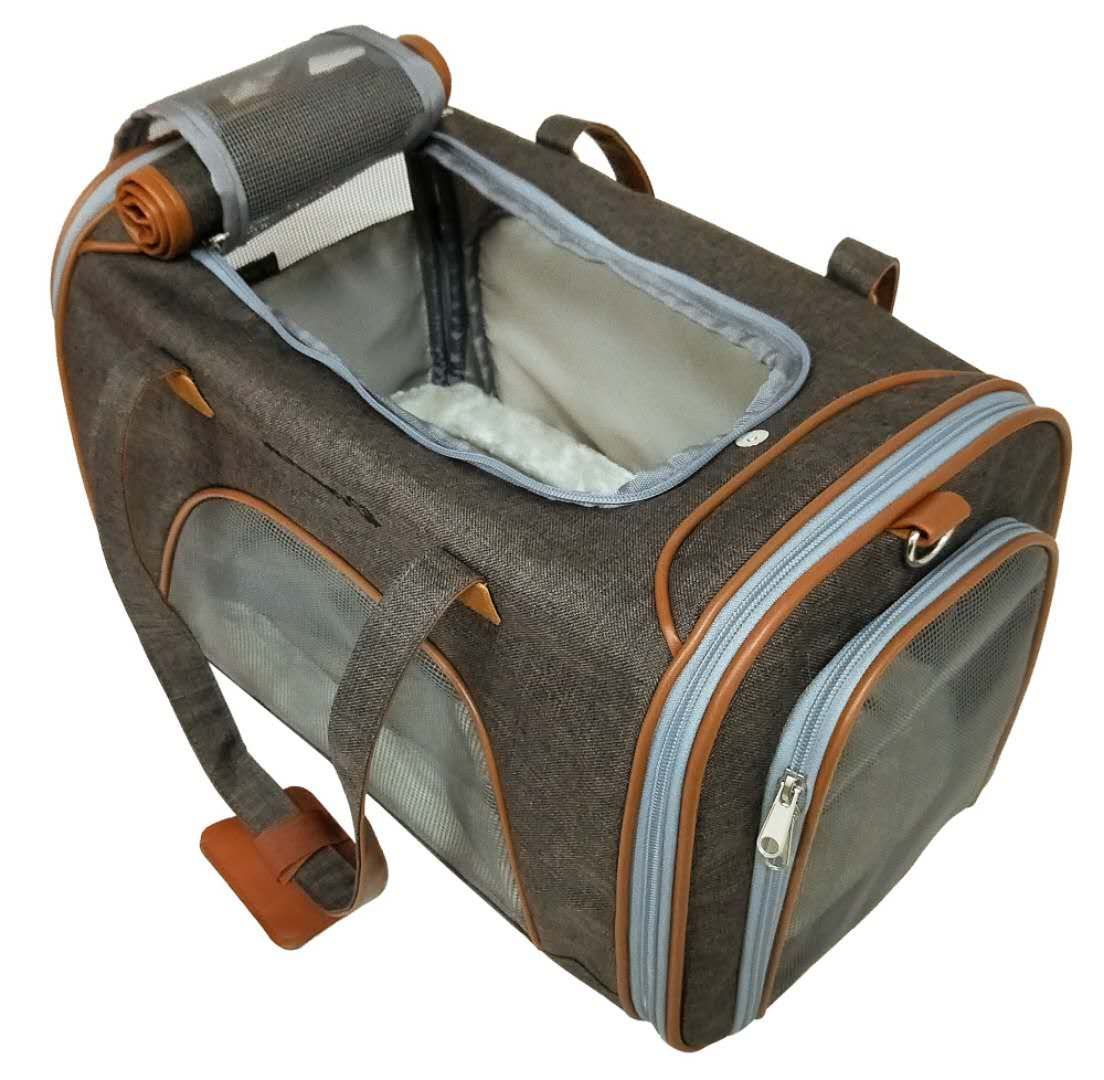 Mr. Peanuts Gold Series Standard Size Airline Compliant Expandable Pet Carrier