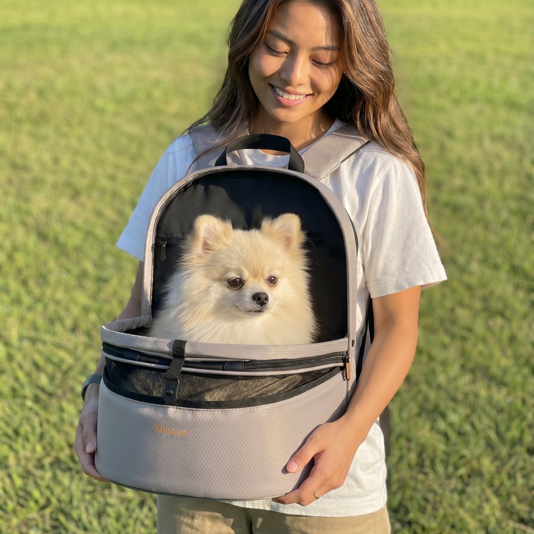 Panorama Zipper Free Pet Carrier Backpack