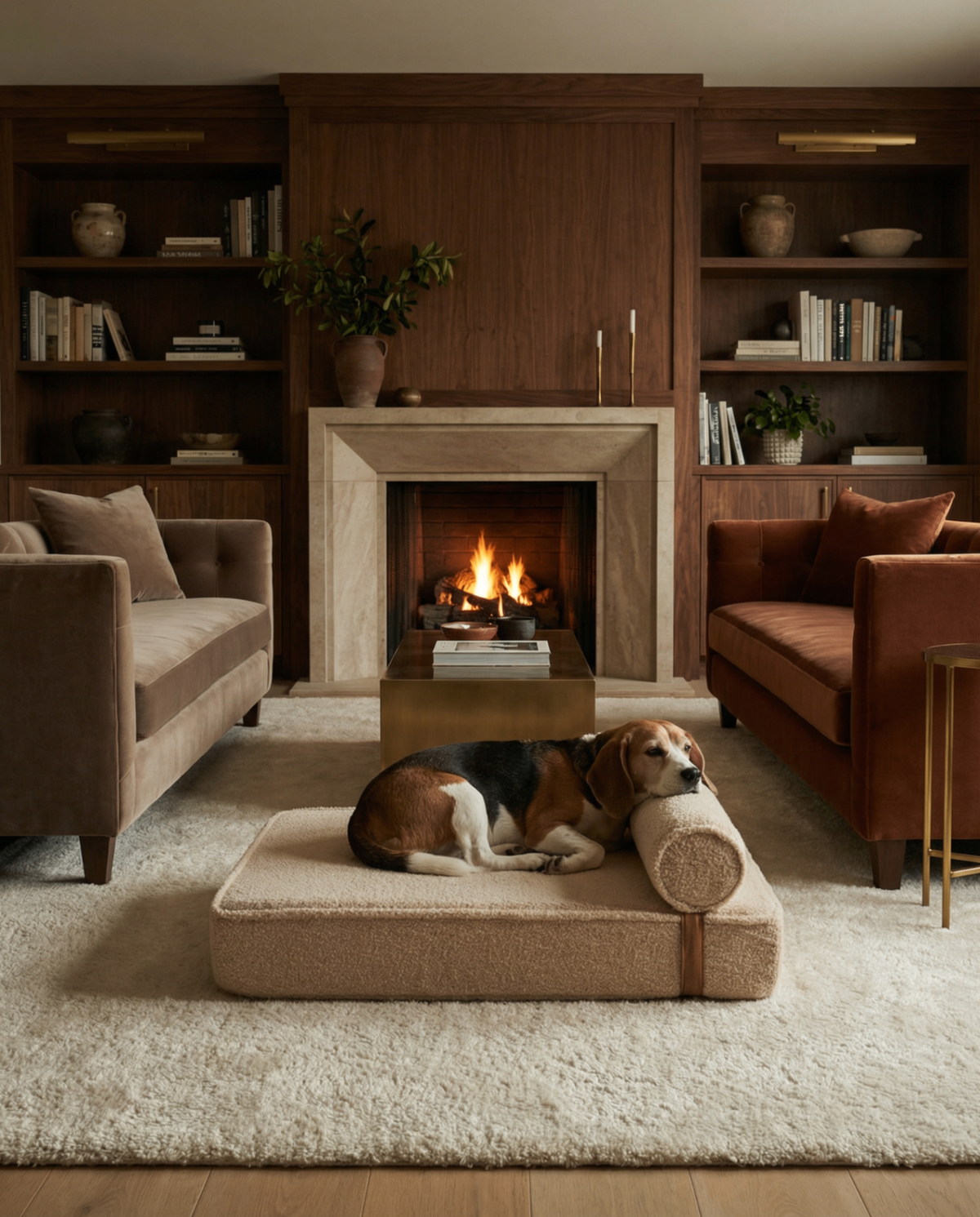 Mafe Pets – Modern Day Bouclé Lounge Dog Bed