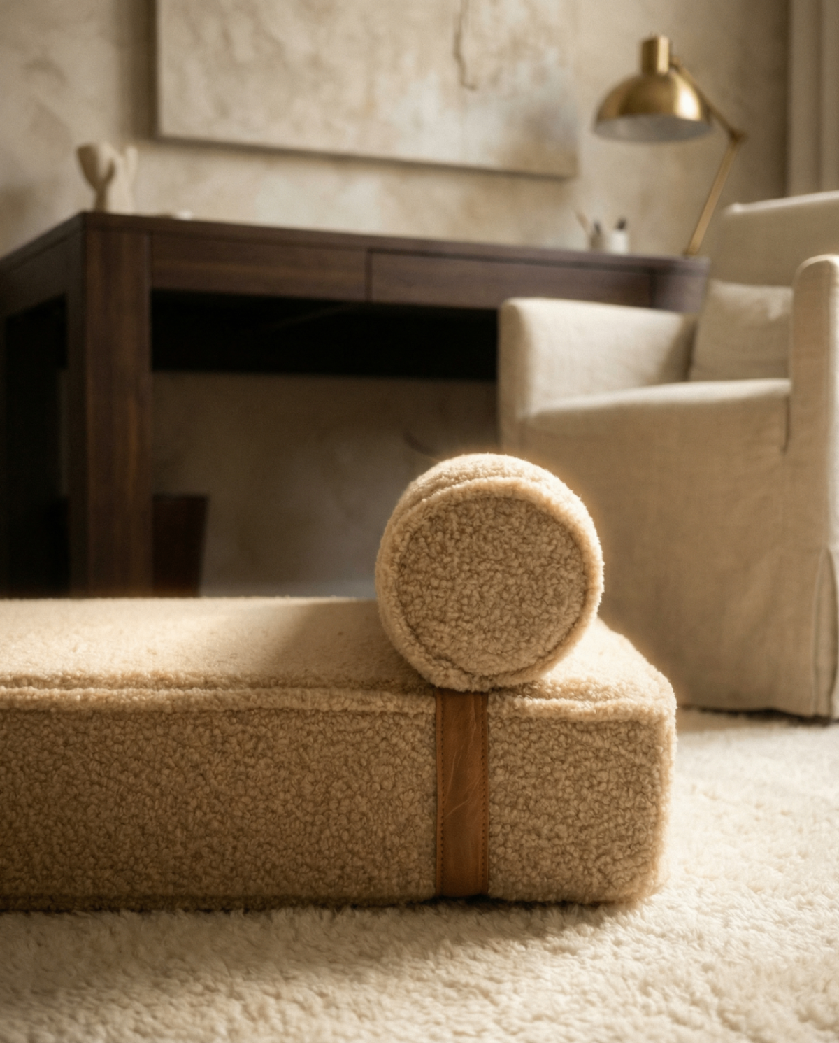 Mafe Pets – Modern Day Bouclé Lounge Dog Bed