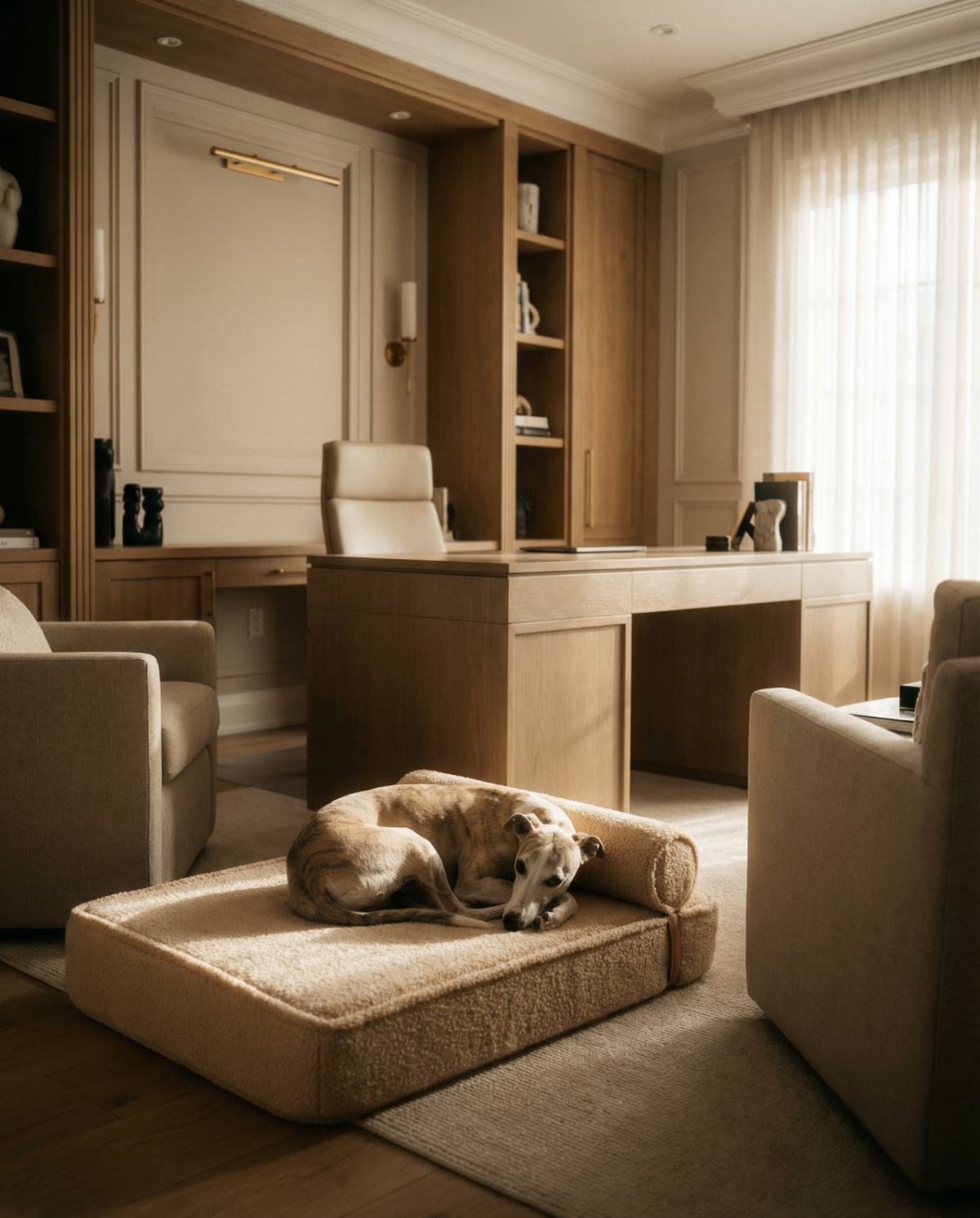 Mafe Pets – Modern Day Bouclé Lounge Dog Bed