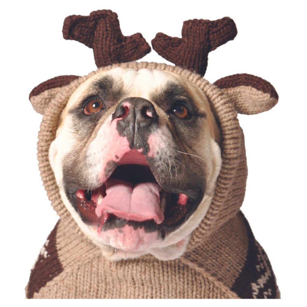 Chilly Dog Moosey Hoodie Dog Sweater