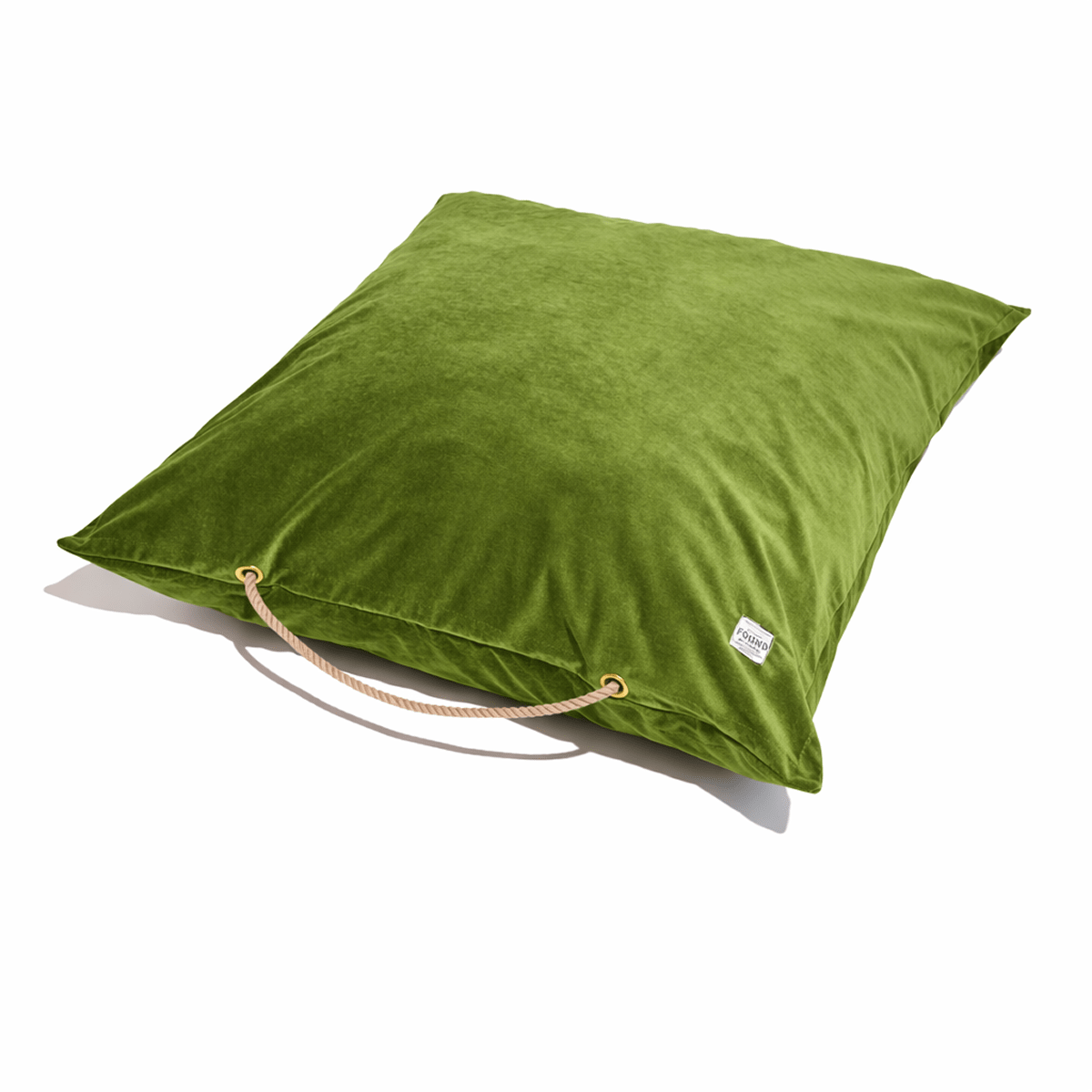 Moss Washable Velvet Dog Bed