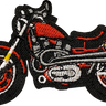 Motorcycle (Red) - Patch