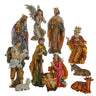 Kurt Adler 15-Inch Resin Nativity Table Piece Set Of 11 Pieces