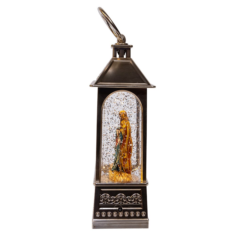 Kurt Adler 8.37-Inch Battery Operated USB LED Lantern Nativity Scene
