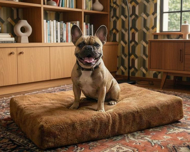 Deluxe Memory Foam Dog Bed 