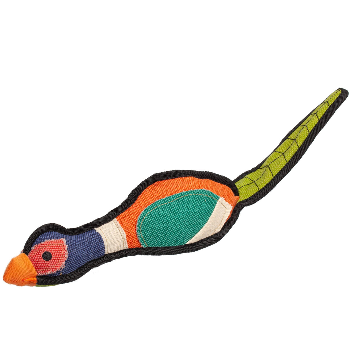 Dogline 20-Inch Nature Pheasant Animal Squeaky Dog Toy