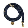 Navy Rope Dog Leash by Found My Animal | Bolt Snaps, Adjustable