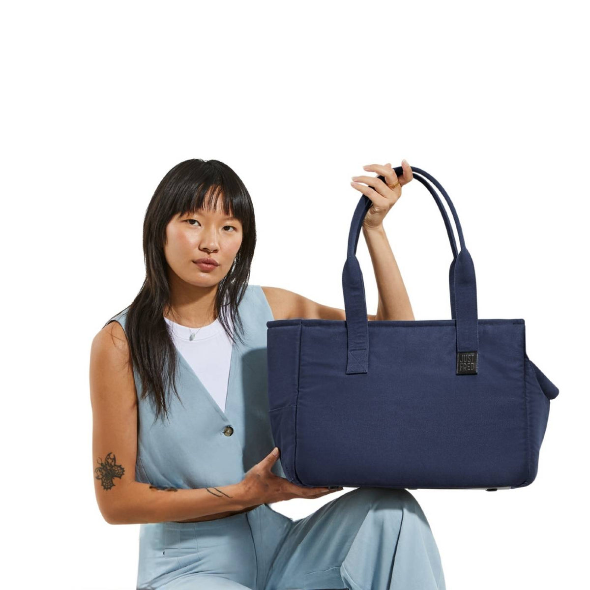 Weekend Dog Tote - Navy
