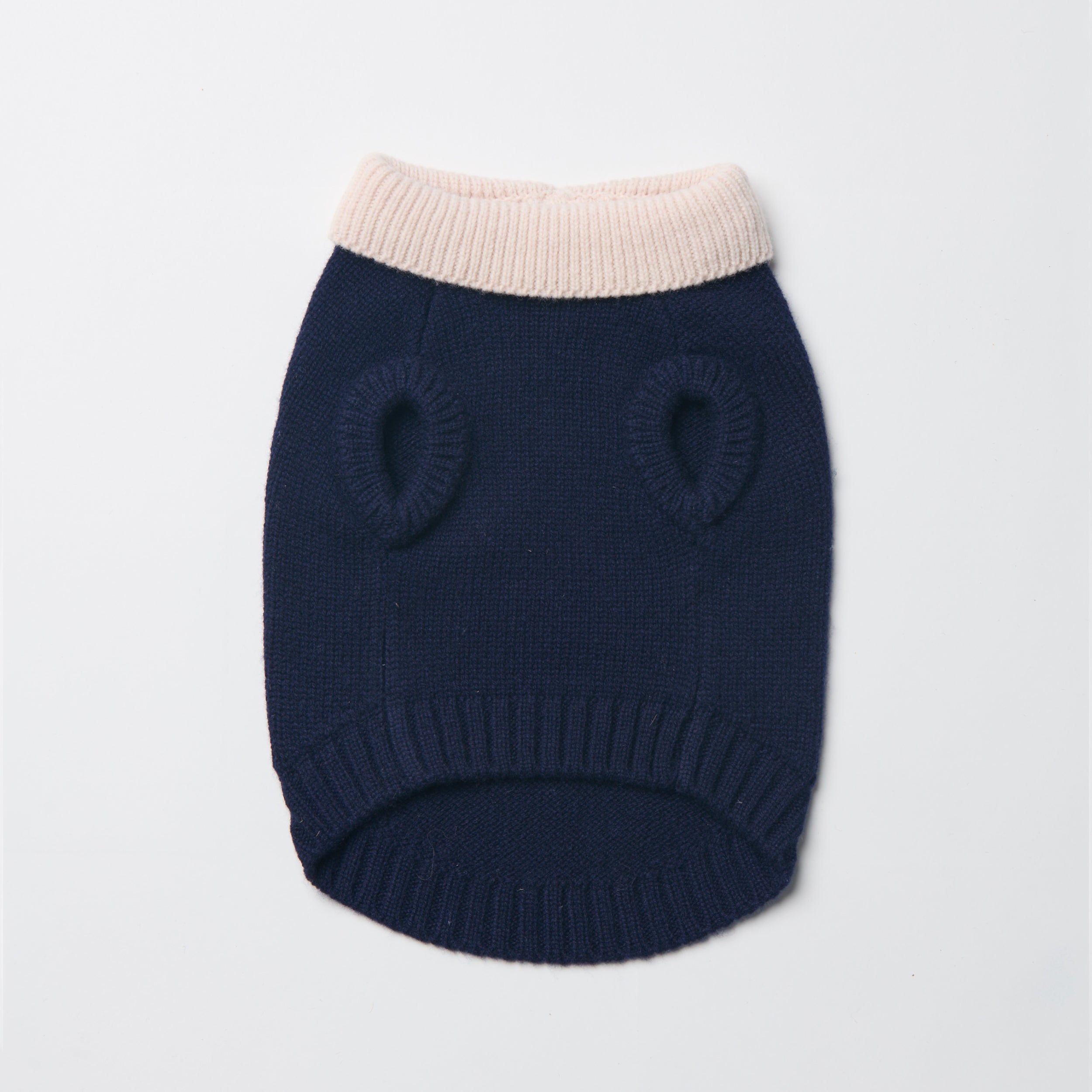 Nooee Pet Polo Wool Sweater - 100% Wool Knit with Classic Collar