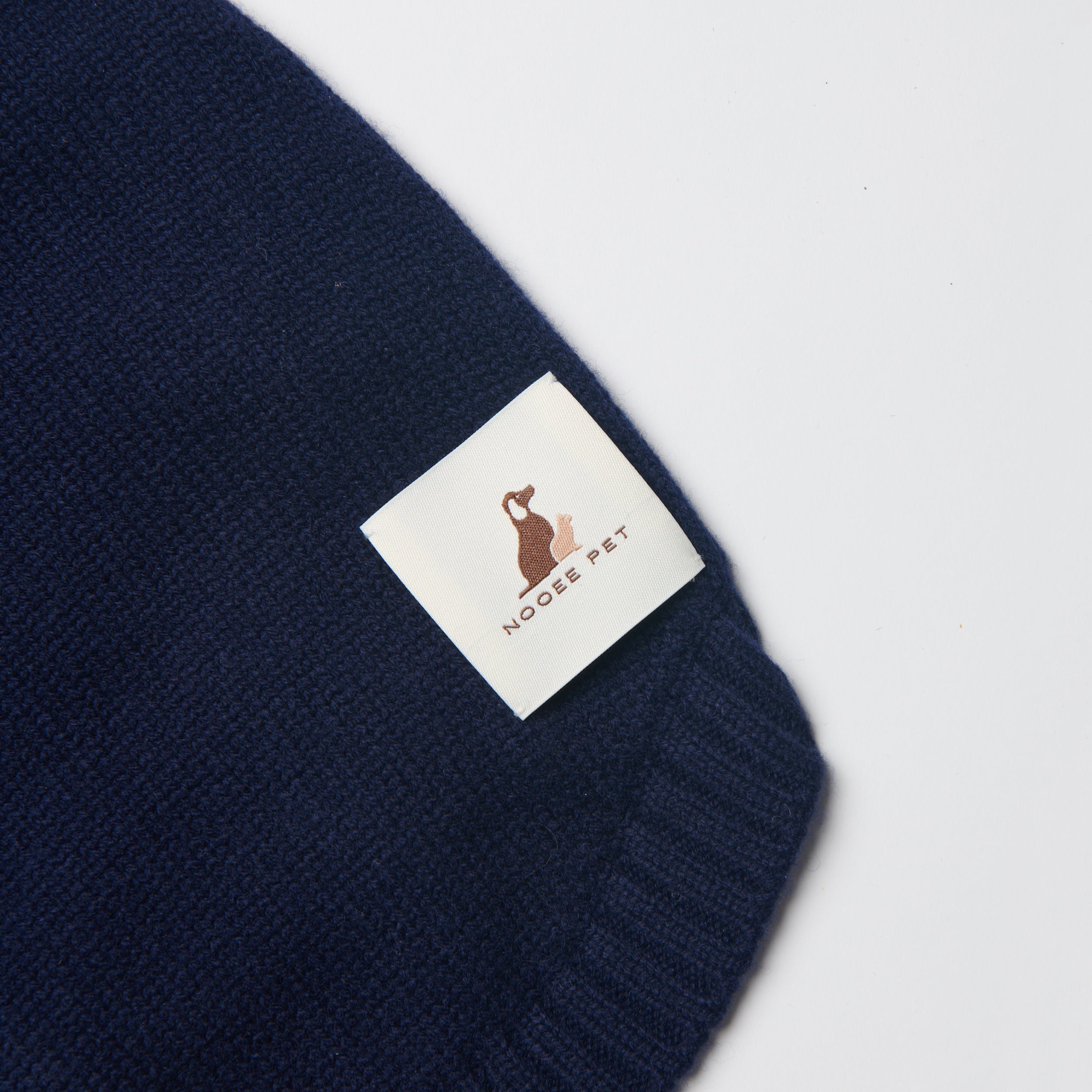 Nooee Pet Polo Wool Sweater - 100% Wool Knit with Classic Collar