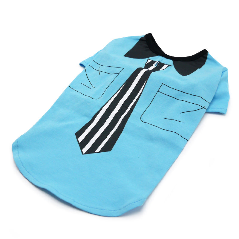 DOGO Necktie Dog Shirt