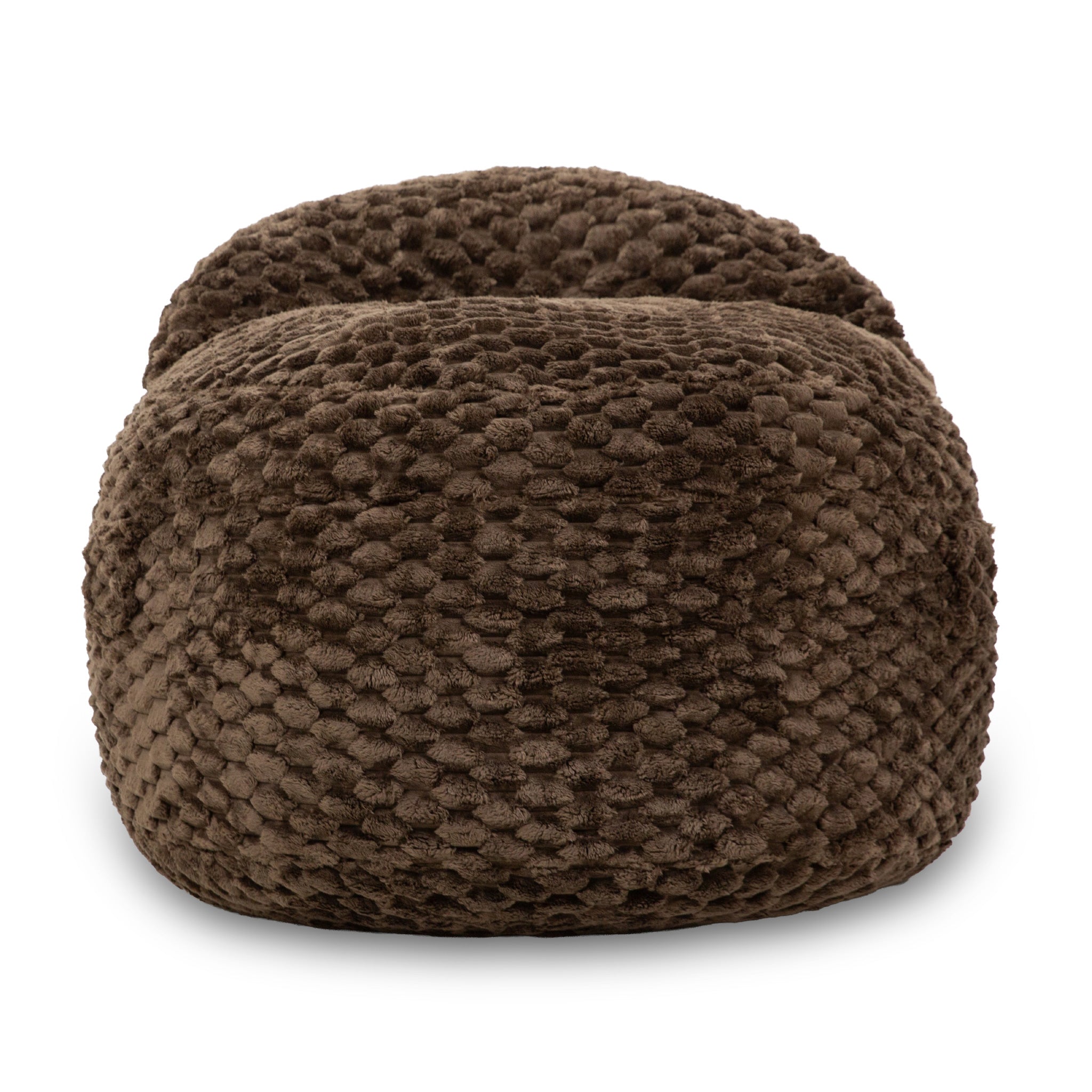 CordaRoy's Queen Cloud Fabric Nest Convertible Bean Bag Chair